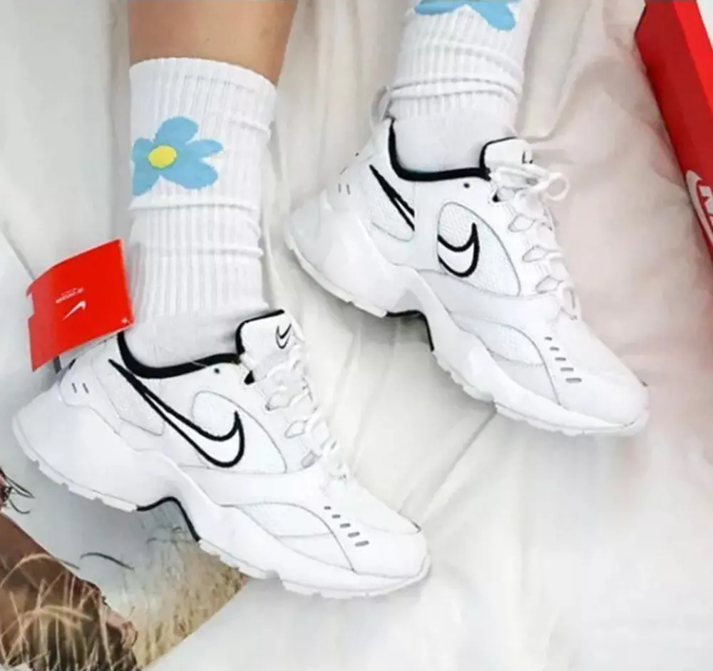 Giày Nike Air Heights ‘White Black’ CI0603-102 - Ảnh 4