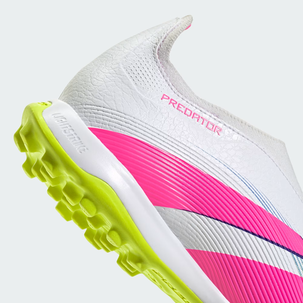 Alternative view of Giày Adidas Predator League Laceless Turf ‘Cloud White’ ID3822
