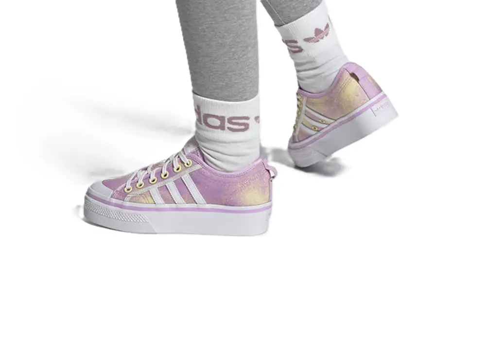Giày Adidas Tenis Nizza Plataform ‘Grey’ GY9476 - Ảnh 5