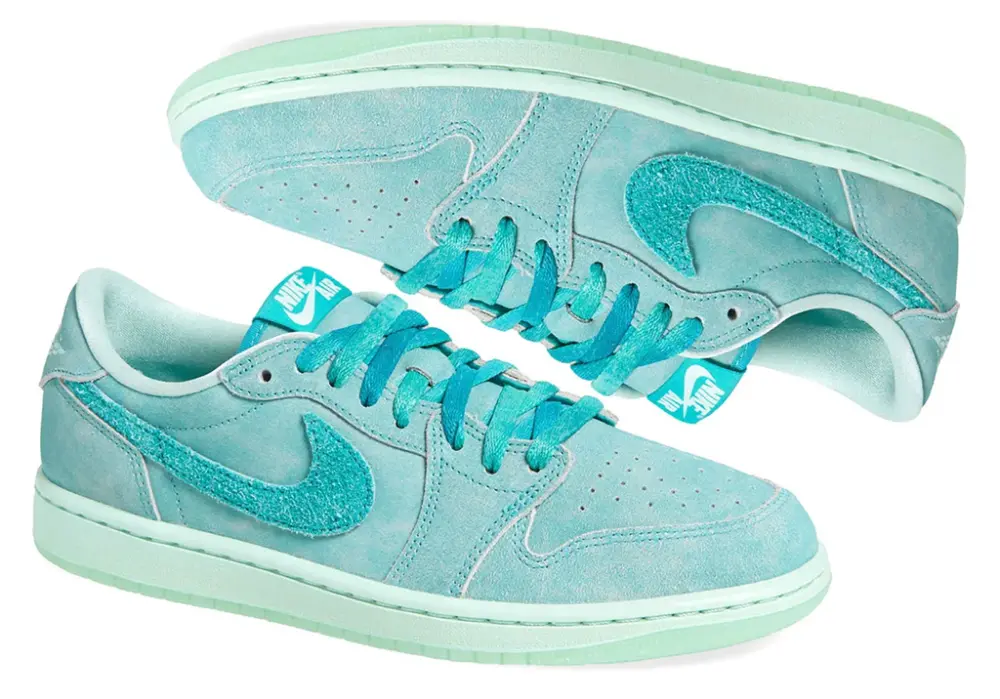 Giày Nike Air Jordan 1 Retro Low OG 'Washed Teal' HQ8111-300 - Ảnh 5