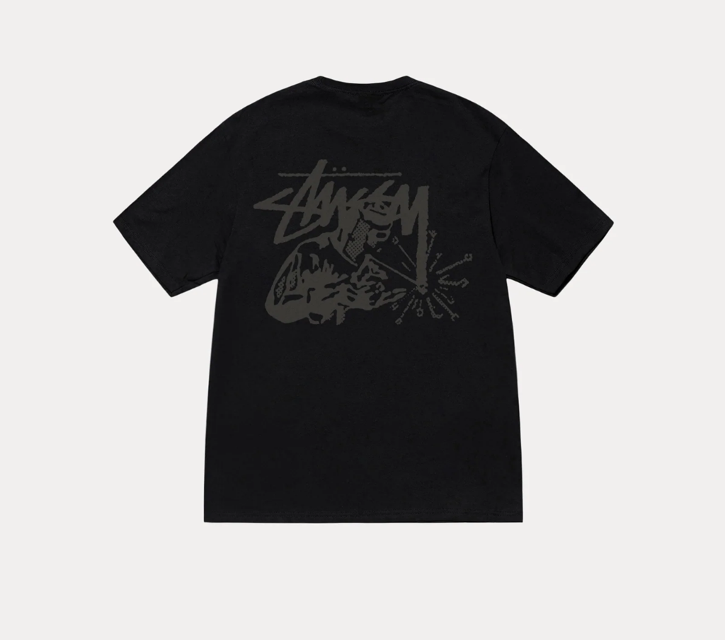 Alternative view of Áo Stussy Welder Tee 'Black' 1905138