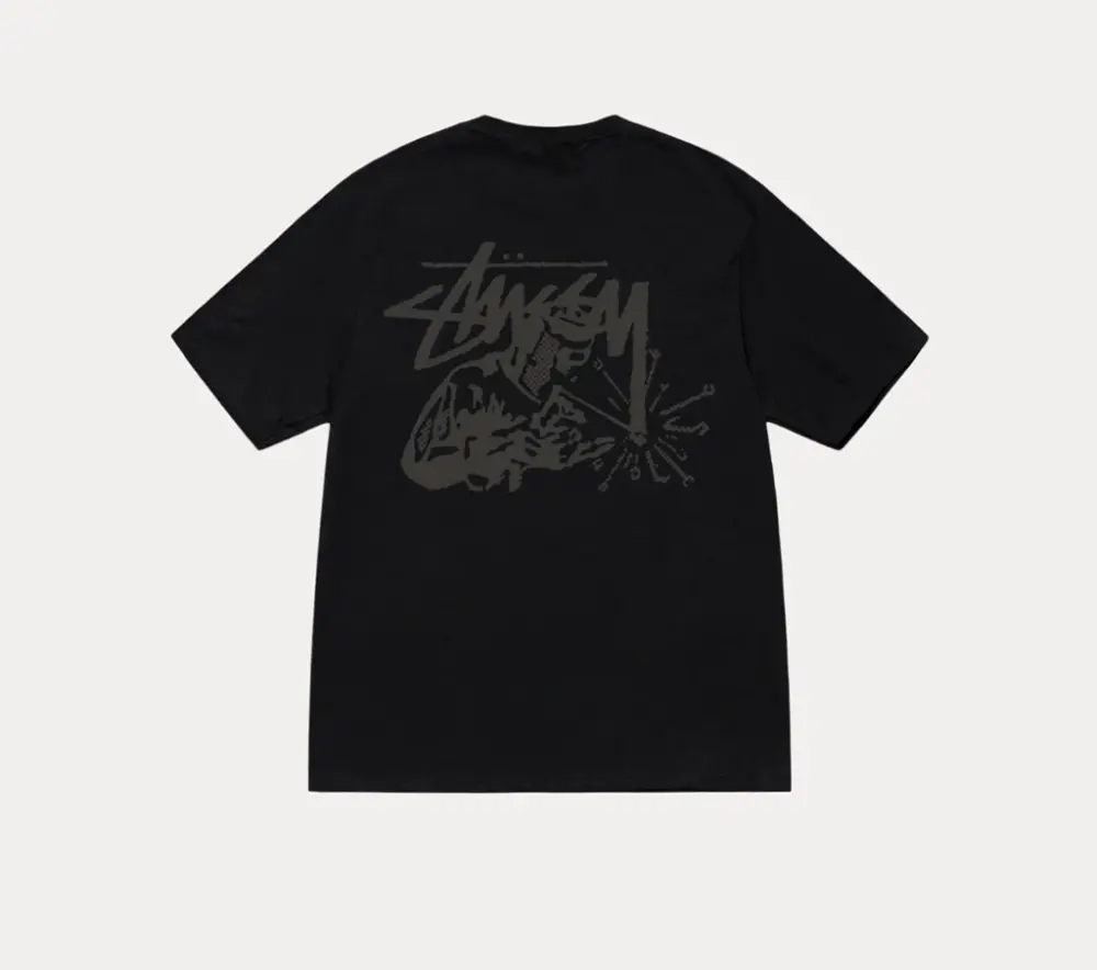Alternative view of Áo Stussy Welder Tee 'Black' 1905138