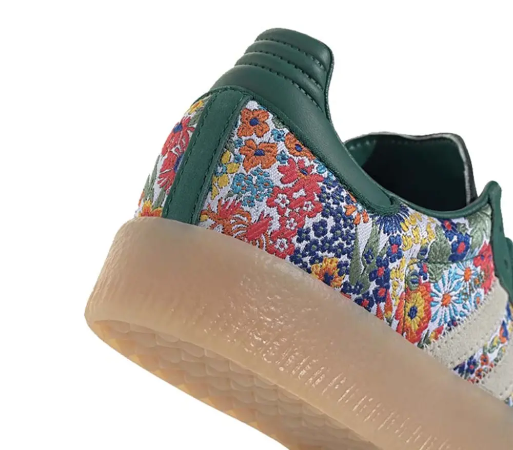 Giày Adidas Sambae x Liberty London 'Floral Embroidery' JH7289 - Ảnh 5