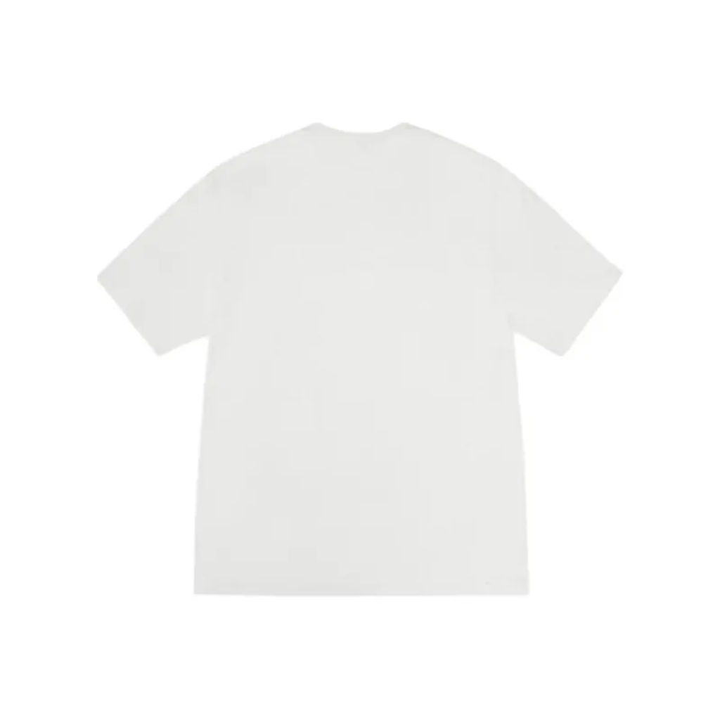 Áo Stussy Big & Meaty Tee Pigment Dyed 'White' 1905133 - Ảnh 3