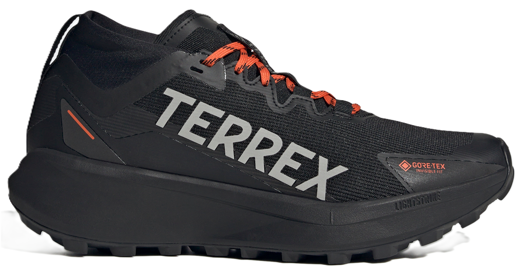 Giày Adidas Terrex Agravic Mid GORE-TEX 'Black Grey Orange' IH2939