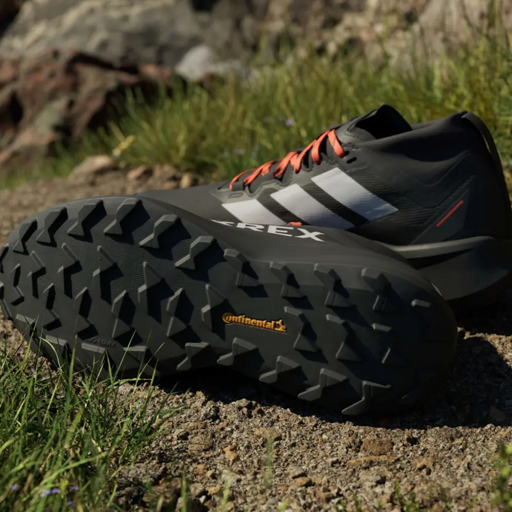 Giày Adidas Terrex Agravic Mid GORE-TEX 'Black Grey Orange' IH2939 - Ảnh 4