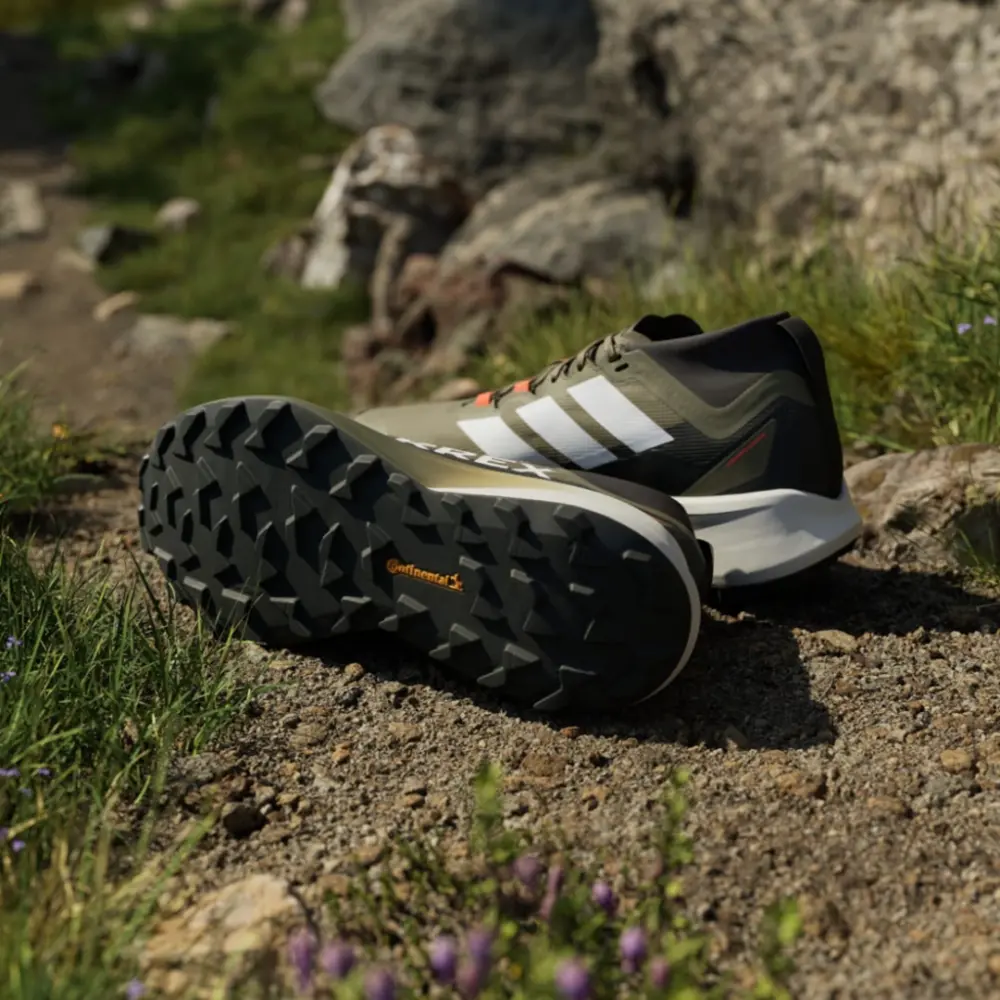 Giày Terrex Agravic Mid GORE-TEX 'Olive Strata' JP7252 - Ảnh 3