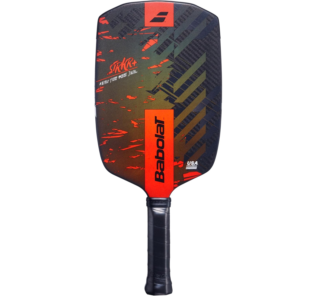 Vợt Pickleball Babolat STRKR 2025 13mm 'Black Red'