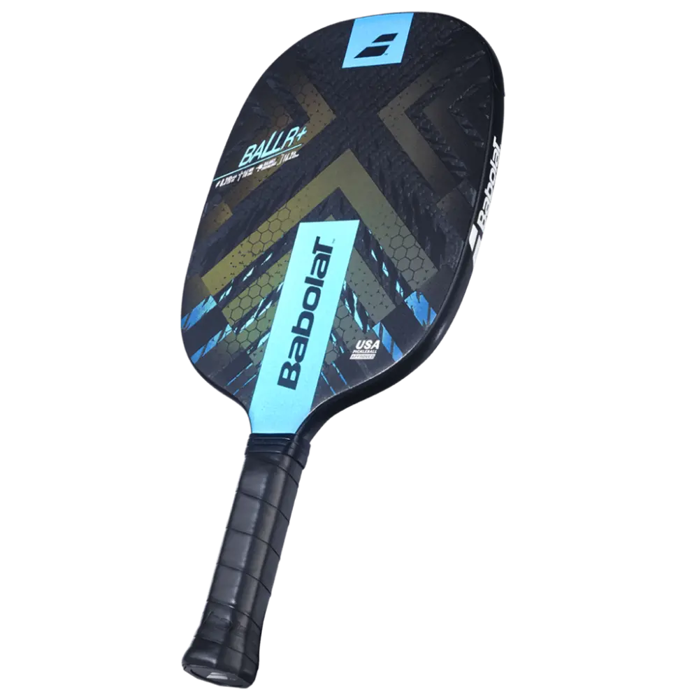 Vợt Pickleball Babolat BALLR + 2025 16mm 'Black Blue' - Ảnh 4