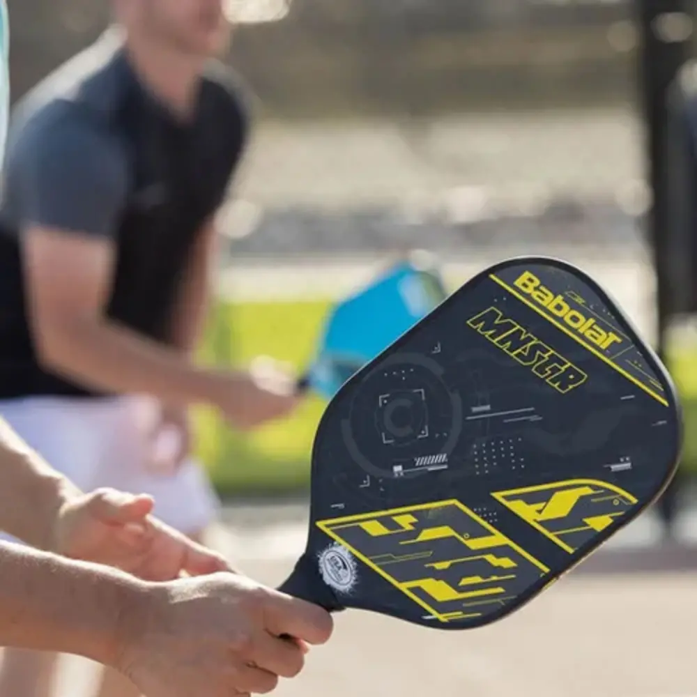 Vợt Pickleball Babolat MNSTR 15mm 'Black Yellow' - Ảnh 5