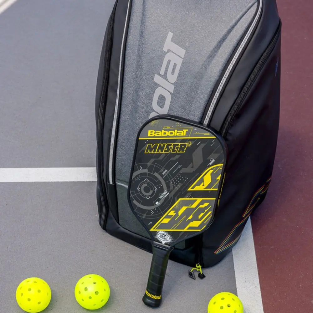 Alternative view of Vợt Pickleball Babolat MNSTR+ 15mm 'Black Yellow'