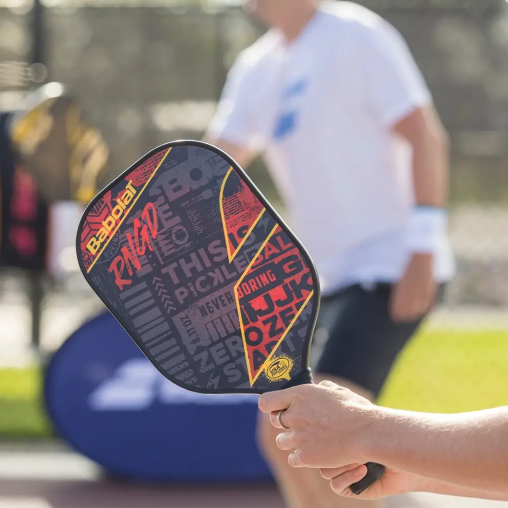 Vợt Pickleball Babolat RNGD 15mm 'Black Red' - Ảnh 7