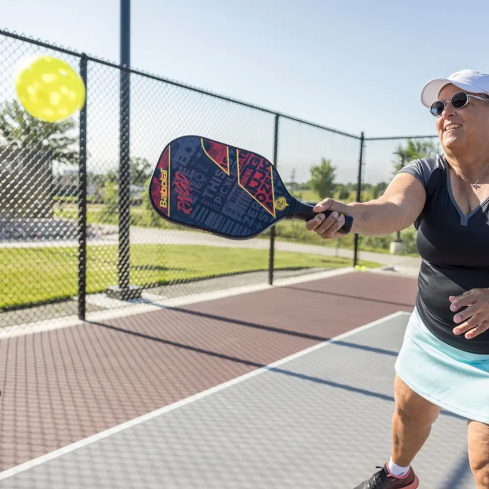 Vợt Pickleball Babolat RNGD 15mm 'Black Red' - Ảnh 6