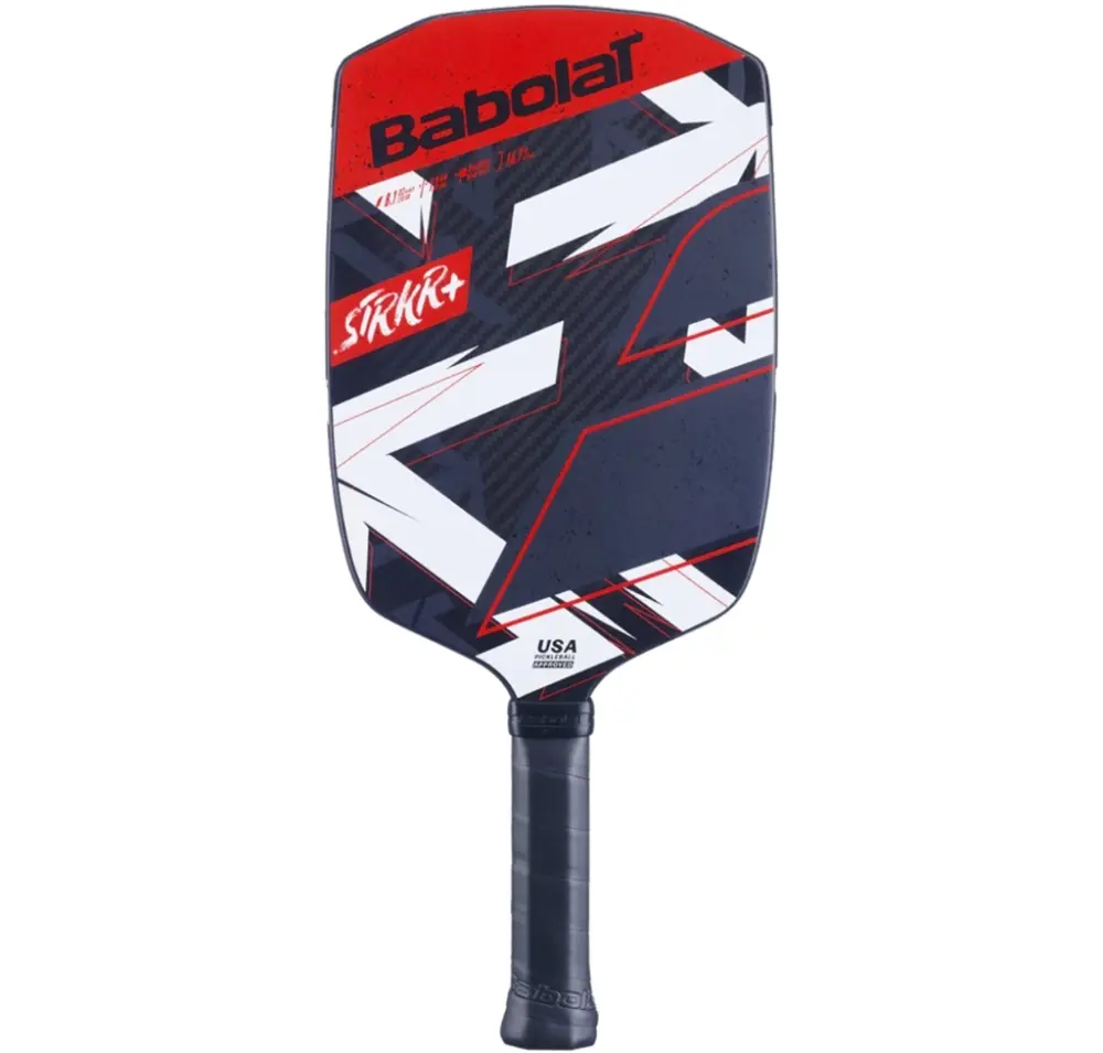 Vợt Pickleball Babolat STRKR + 13mm 'Black Red'