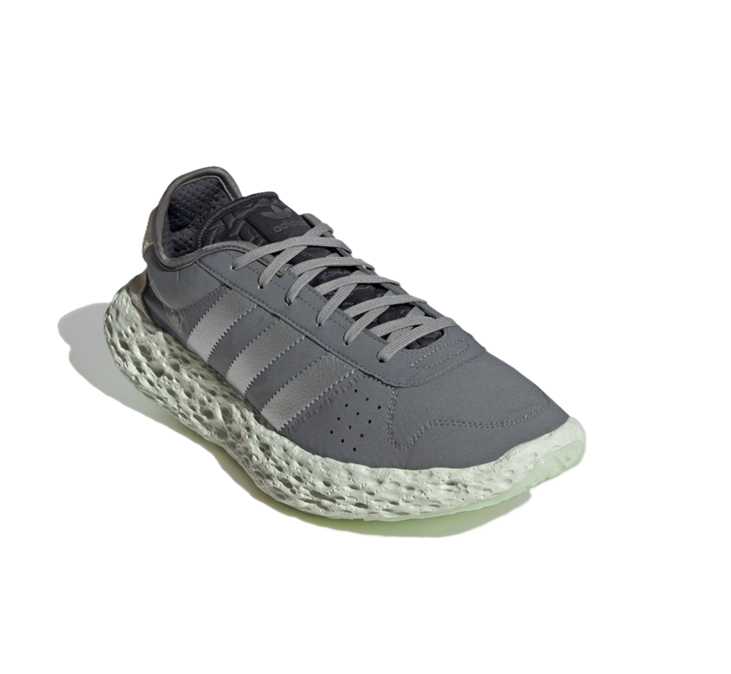 Alternative view of Giày Adidas Zponge ‘Grey Four & Matte Silver’ JH8111