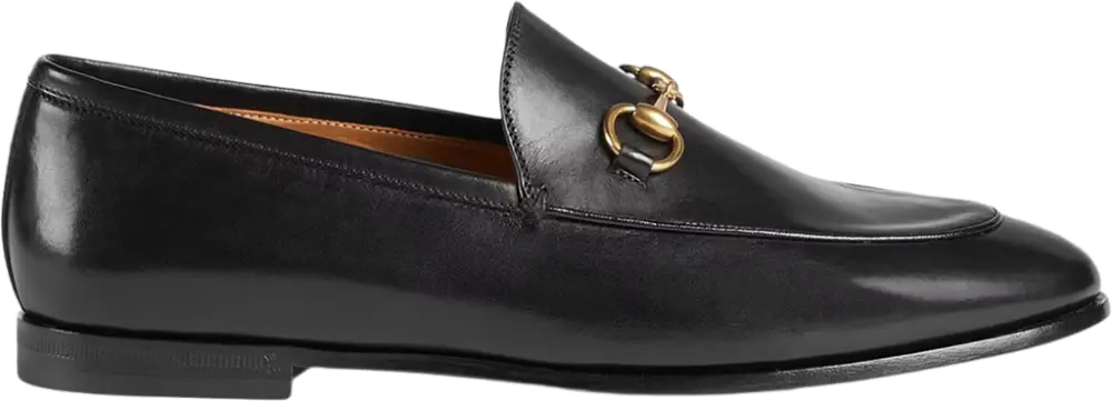 Giày Gucci Jordaan Leather Loafers 404069-BLM00-1000