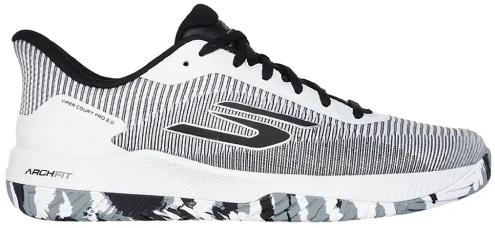 Giày Skechers Viper Court Pro 2.0 ‘White’ 246109-WBK