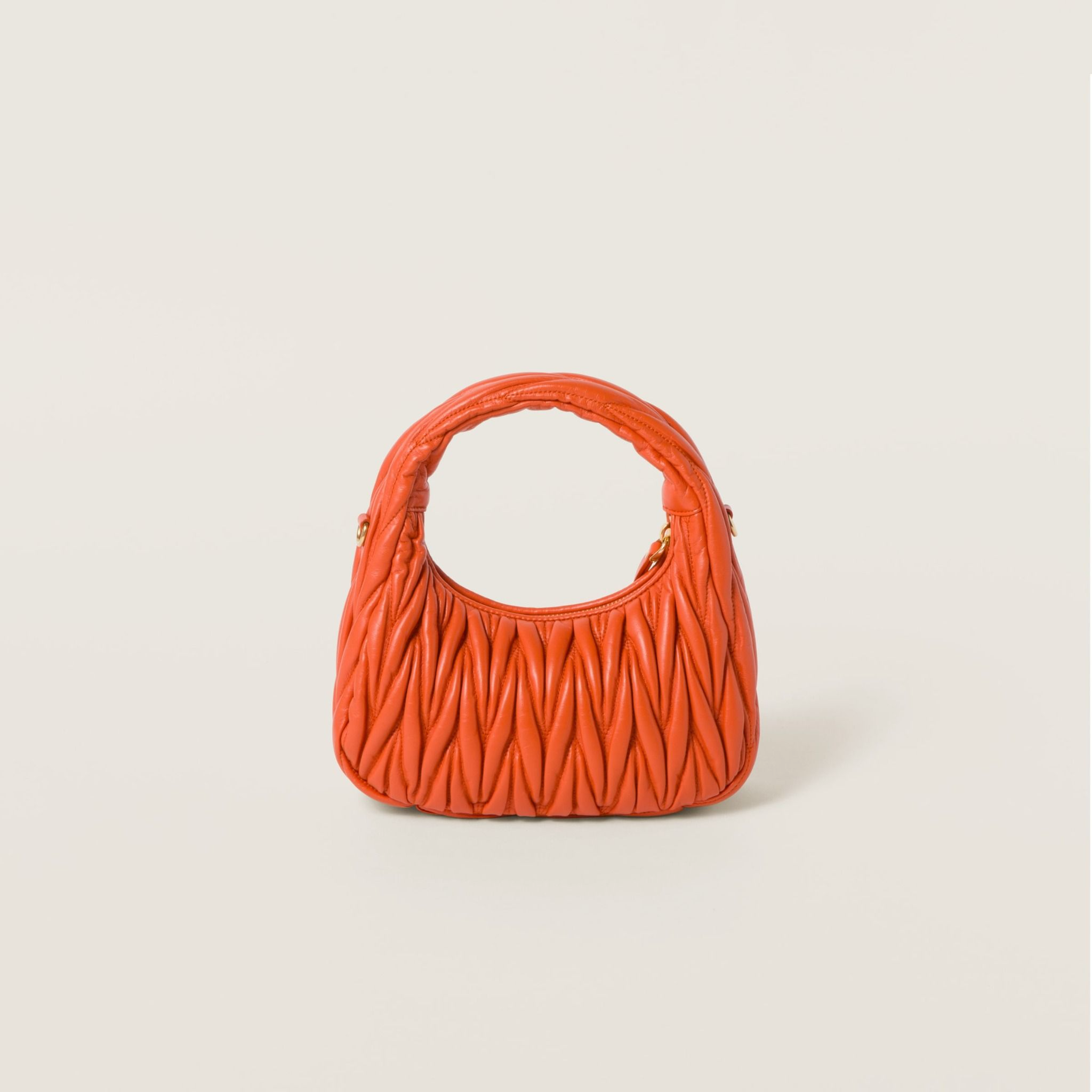Alternative view of Túi Miu Miu Wander Matelassé Bag ‘Orange’ 5BC125-N88-F0049-V-OOY