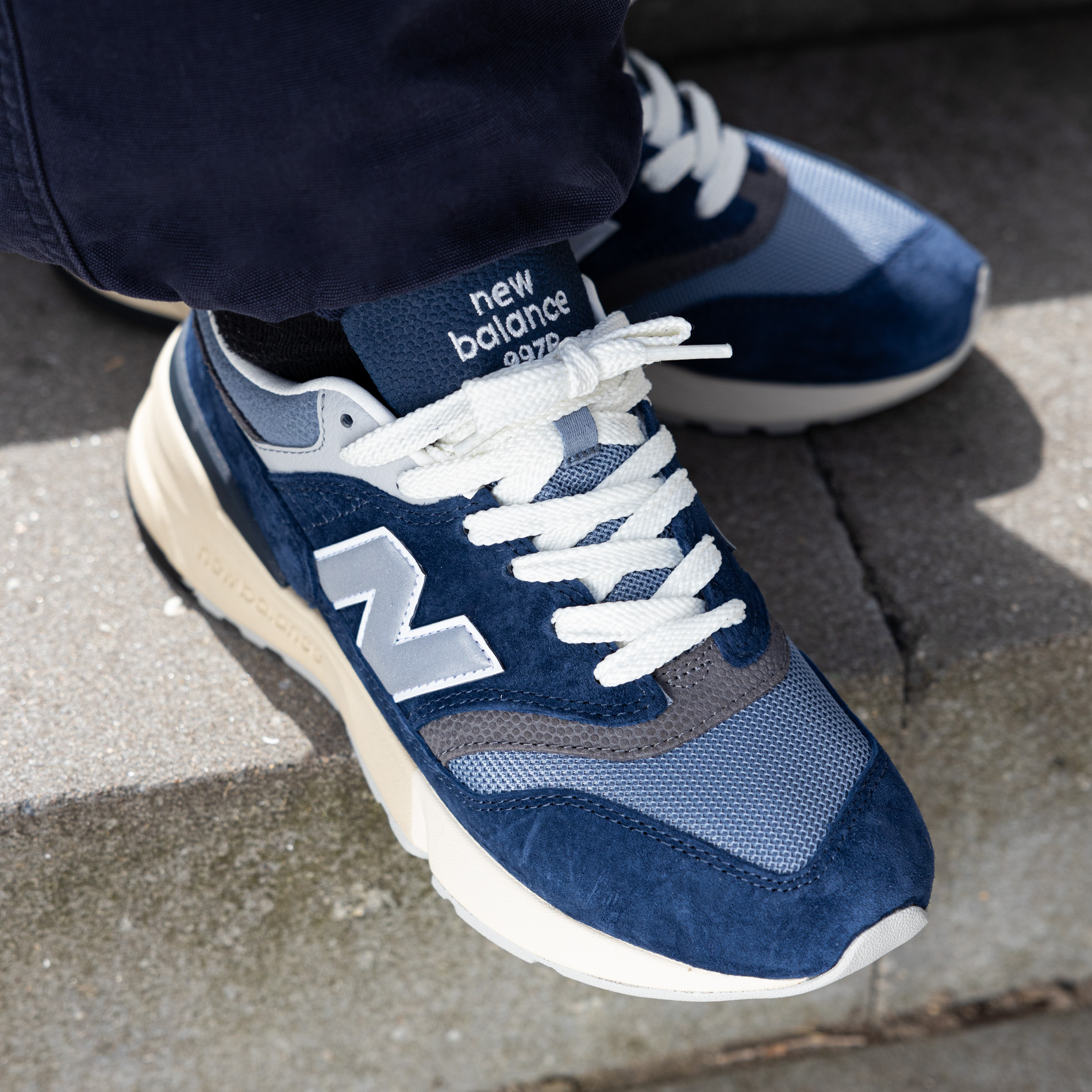Giày New Balance 997R ‘Navy Arctic Gray’ U997RHB - Ảnh 4