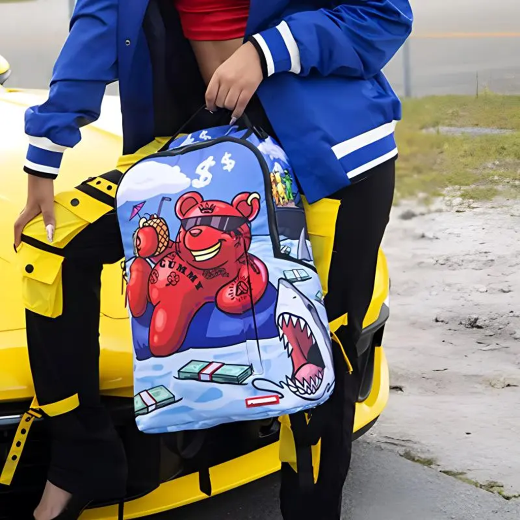 Alternative view of Balo SPRAYGROUND Polyester Backpack 'Multicolor' W0845813