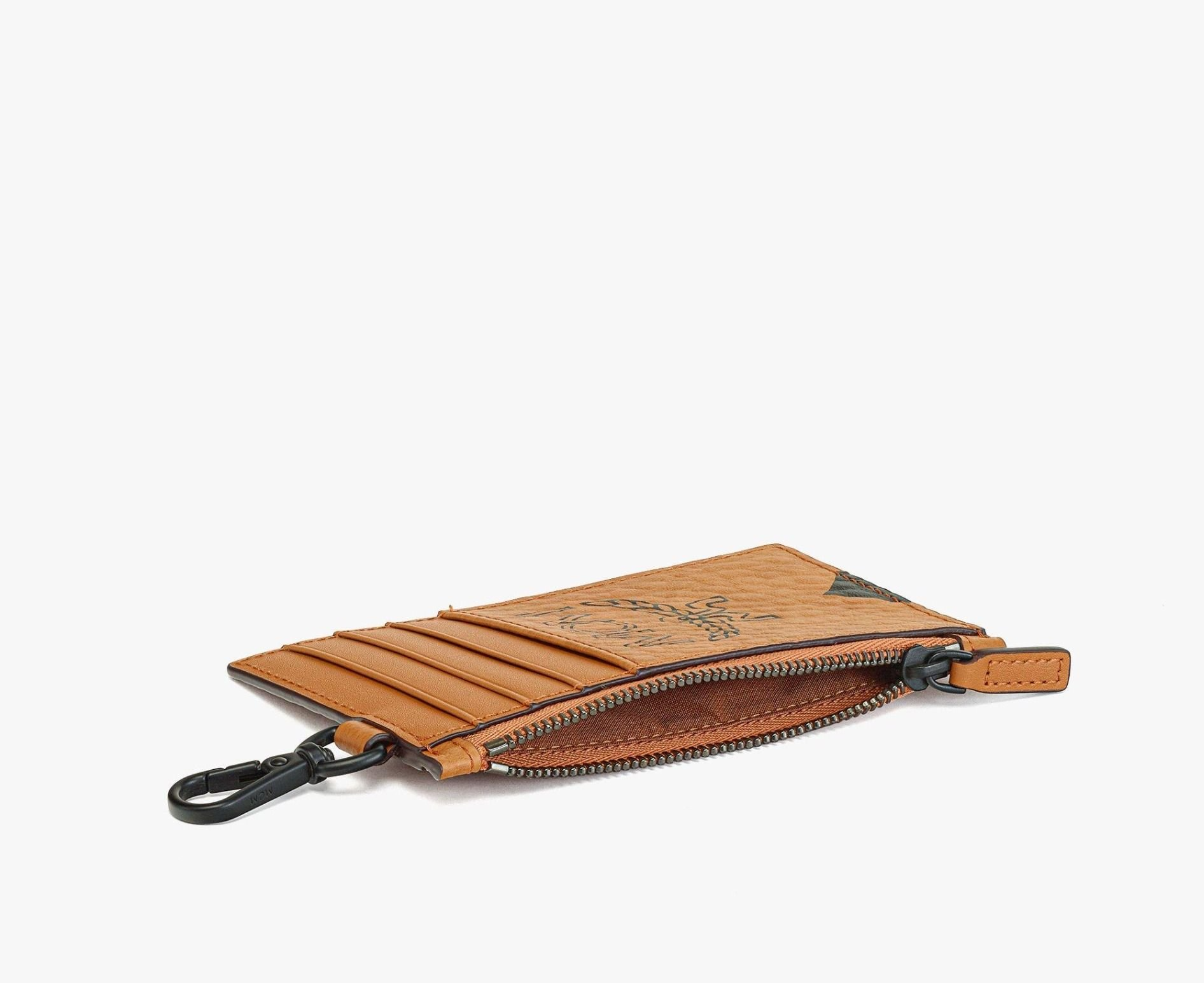 Ví MCM Aren Lanyard Card Case ‘Cognac’ MXZDATA03CO001 - Ảnh 3