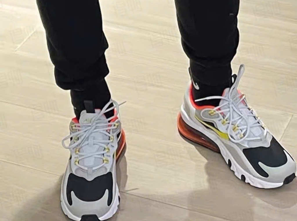 Giày Nike Air Max 270 React ‘Smoke Grey High Voltage’ BQ0103-023 - Ảnh 3