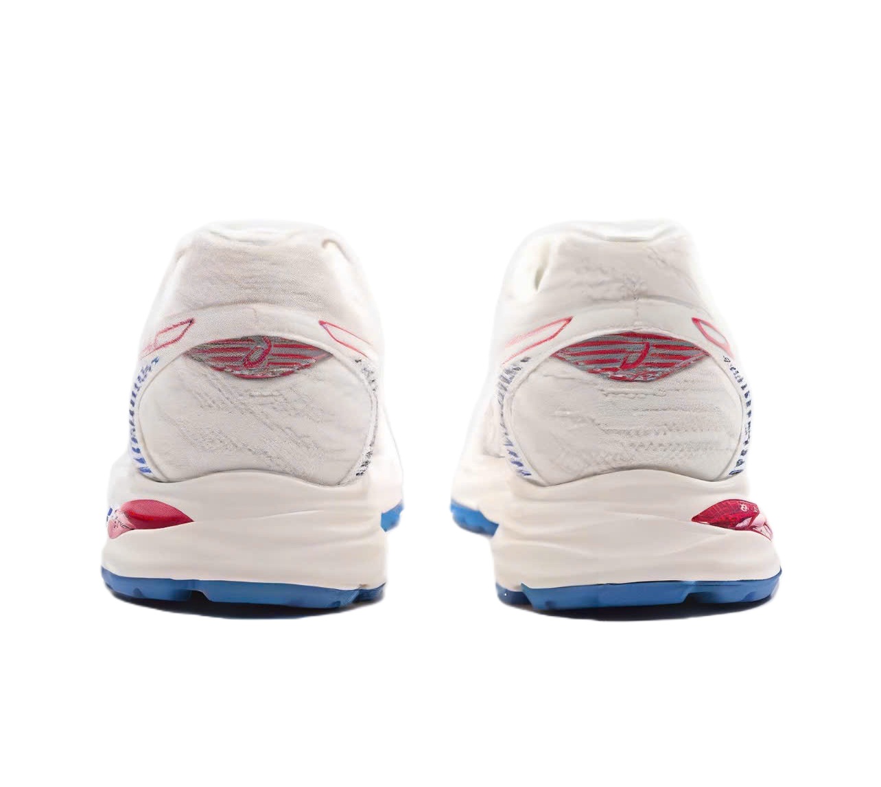 Giày Asics Gel-Flux 4 ‘White Blue’ 1014A321-102 - Ảnh 3