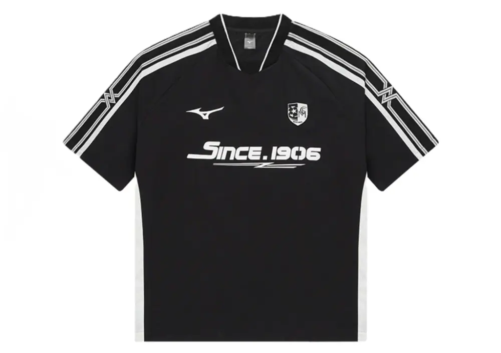 Áo Mizuno Retro Short Sleeved ‘Black’ K2CE43Y1