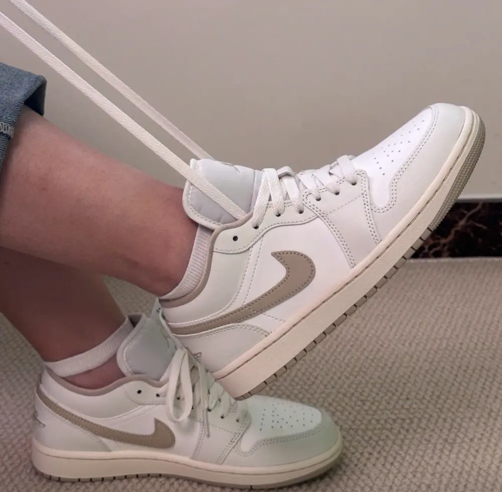 Giày Nike Air Jordan 1 Low ‘Sail Tan’ DC0774-112 - Ảnh 7