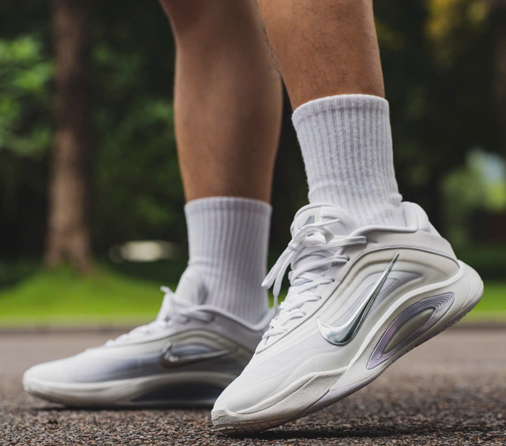 Giày Nike A’ja Wilson A’One ‘White Metallic Silver’ FZ8606-100 - Ảnh 5