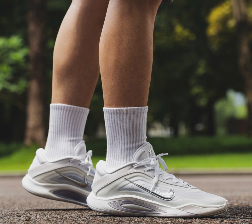 Giày Nike A’ja Wilson A’One ‘White Metallic Silver’ FZ8606-100 - Ảnh 3