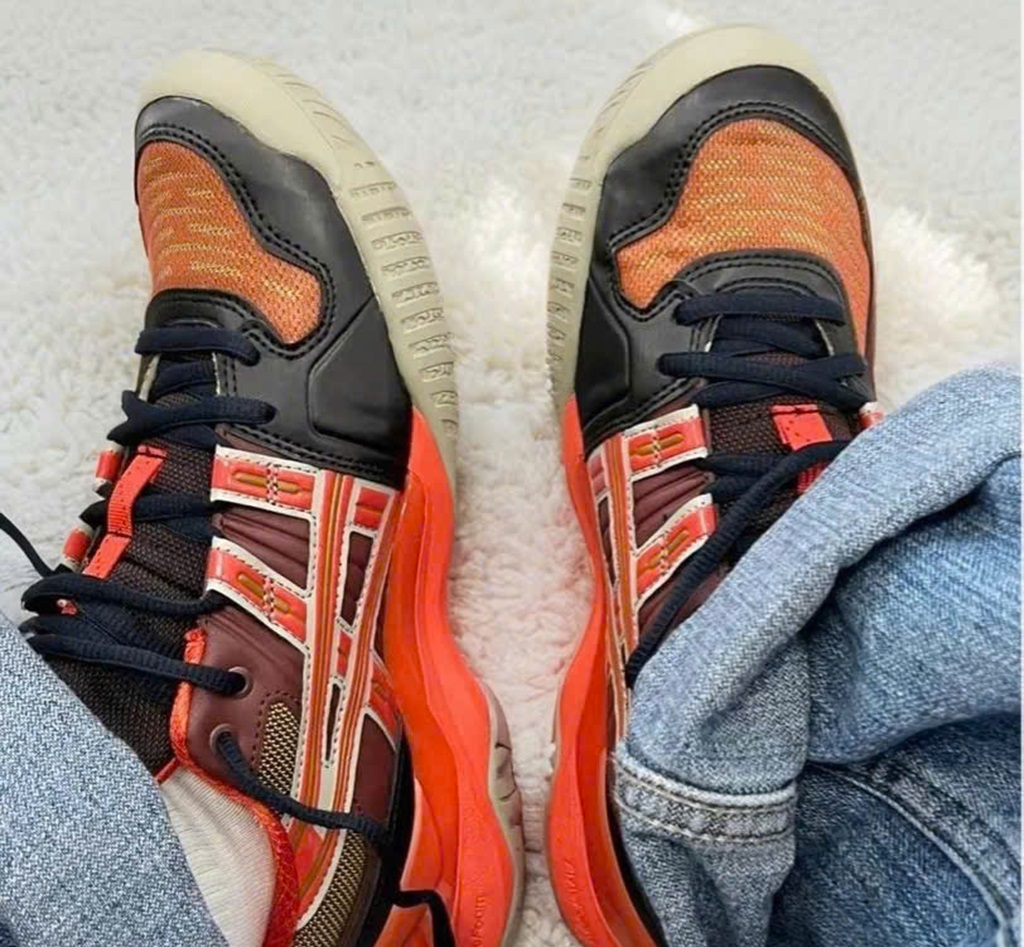 Alternative view of Giày Asics X Kiko KoStadinov HS5 S Gel Resolution Sps 'Black Orange' 1201A437-002