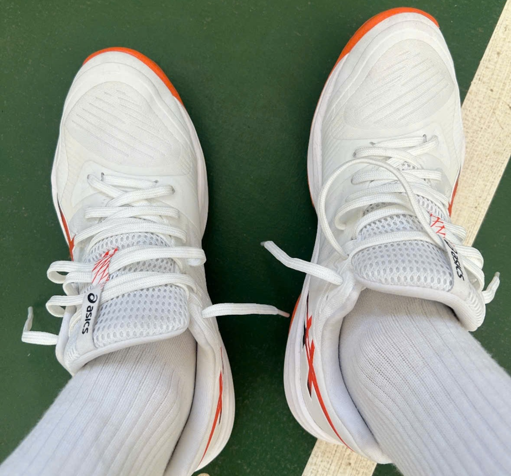 Alternative view of Giày Asics Sky Elite FF 3 ‘White Orange’ 1051A080-103