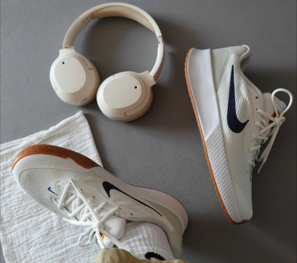 Giày Nike Court Vapor Lite 3 HC ‘Light Bone Binary Blue’ FZ2155-100 - Ảnh 4