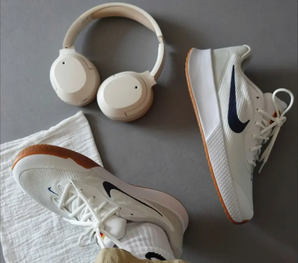 Giày Nike Court Vapor Lite 3 HC ‘Light Bone Binary Blue’ FZ2155-100 - Ảnh 4