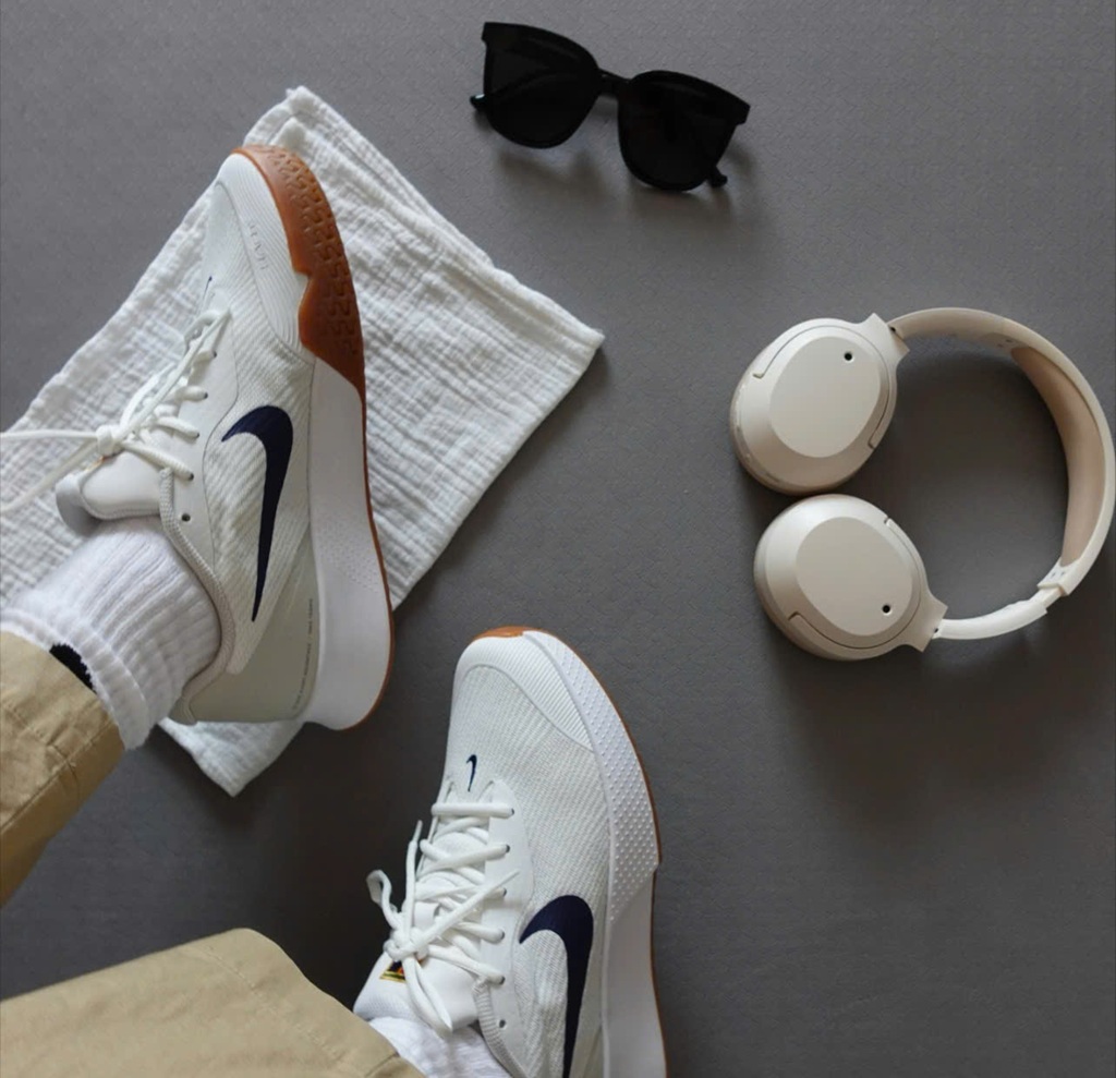 Giày Nike Court Vapor Lite 3 HC ‘Light Bone Binary Blue’ FZ2155-100 - Ảnh 3