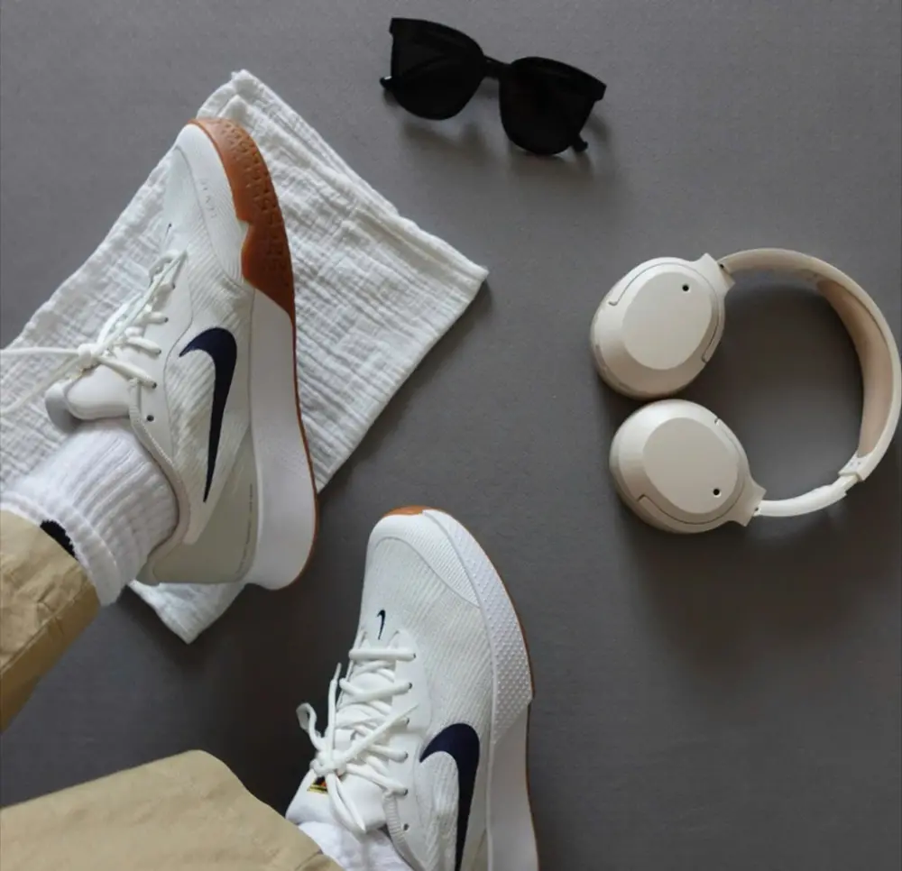 Giày Nike Court Vapor Lite 3 HC ‘Light Bone Binary Blue’ FZ2155-100 - Ảnh 3