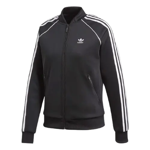 Áo Adidas Women’s SST Track Jacket in 'Black White' CE2392