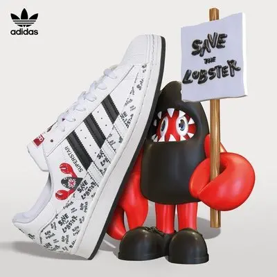 Giày Adidas Philip Colbert x Superstar ‘Save The Lobster’ GX7996 - Ảnh 3