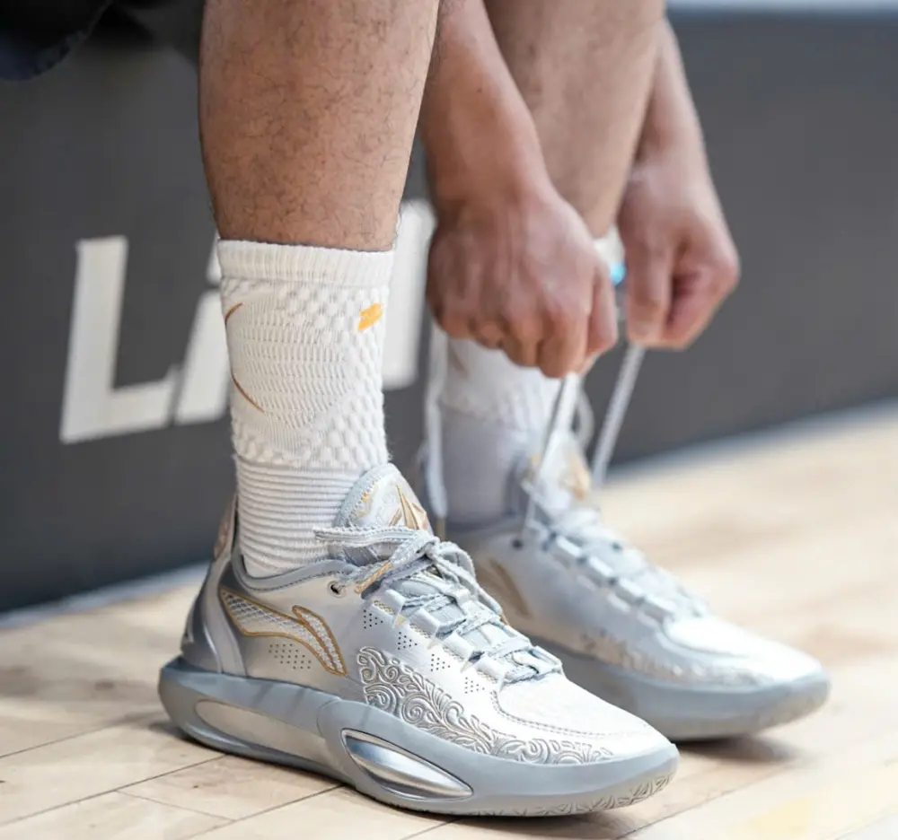Alternative view of Giày Li-Ning Jimmy Butler 3 JB3 ‘Grey’ ABAU107-7