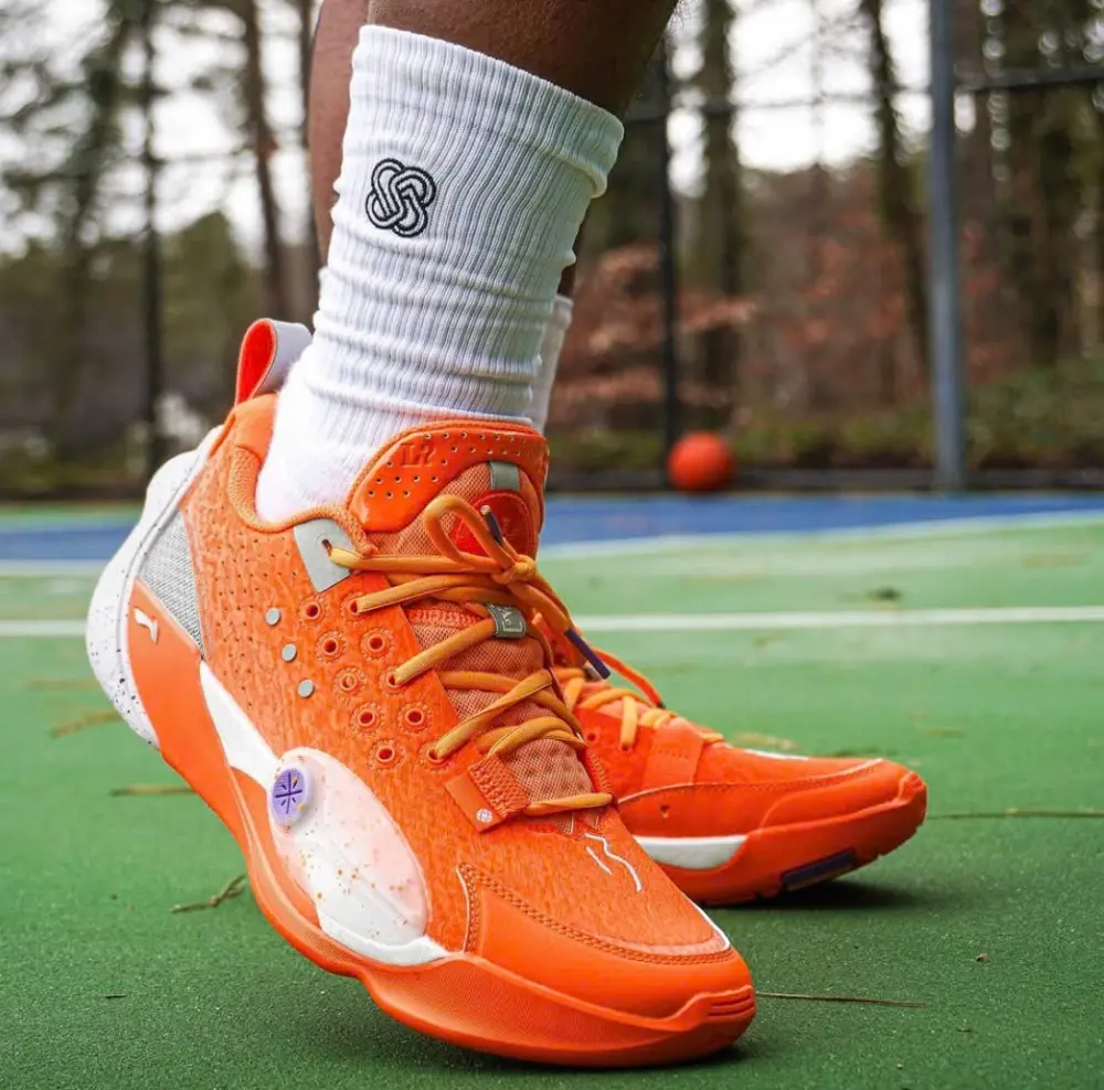 Alternative view of Giày Li-Ning Way Of Wade All City 13 ‘Orange’ ABAV001-7