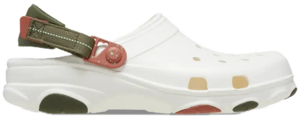 Dép Crocs All Terrain Clogs ‘White Green’ 206340-0WV