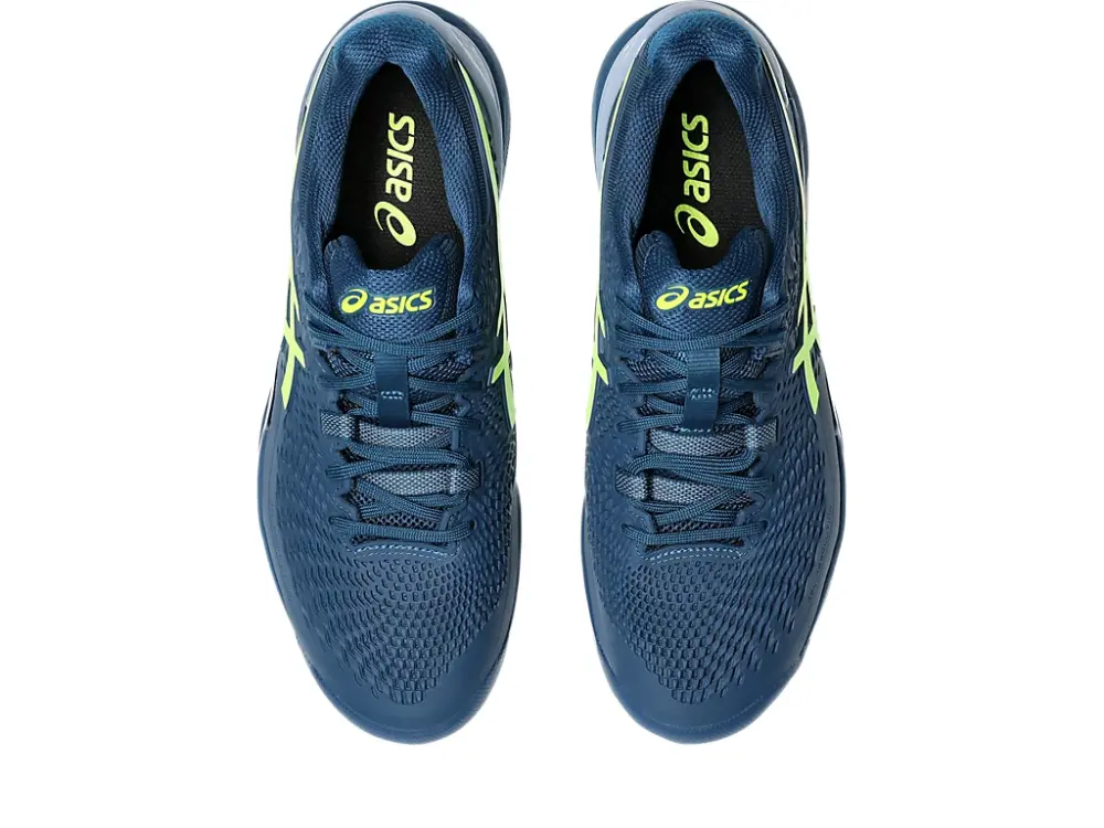 Alternative view of Giày Asics Gel Resolution 9 2E Wide ‘Mako Blue’ 1041A376-404