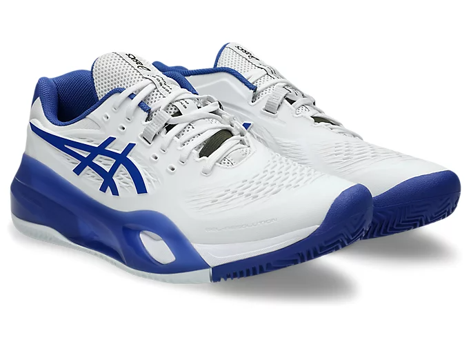 Giày Asics Gel-Resolution X Clay ‘White Blue’ 1041A485-101 - Ảnh 5