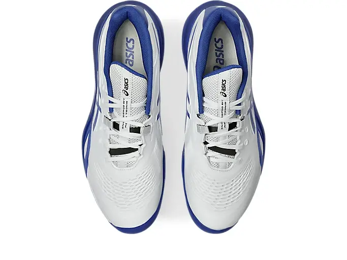 Alternative view of Giày Asics Gel-Resolution X Clay ‘White Blue’ 1041A485-101