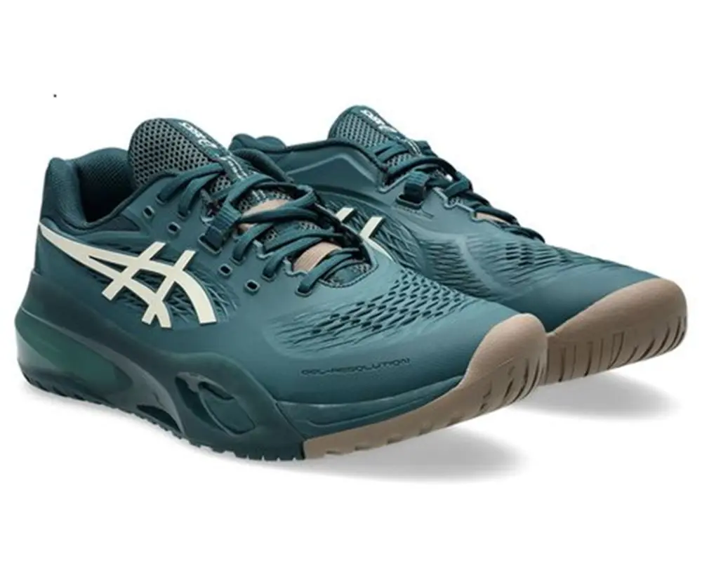 Alternative view of Giày Asics Gel-Resolution X Wide ‘Saxon Green’ 1041A487-300