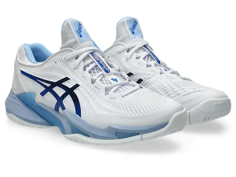Giày Asics Court FF 3 Novak ‘White Tuna Blue’ 1041A522-967 - Ảnh 5