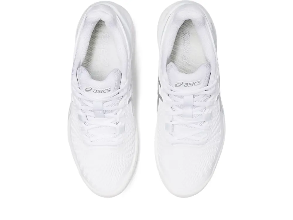 Giày Asics Gel Resolution 9 Wide ‘White Pure Silver’ 1042A226-100 - Ảnh 3