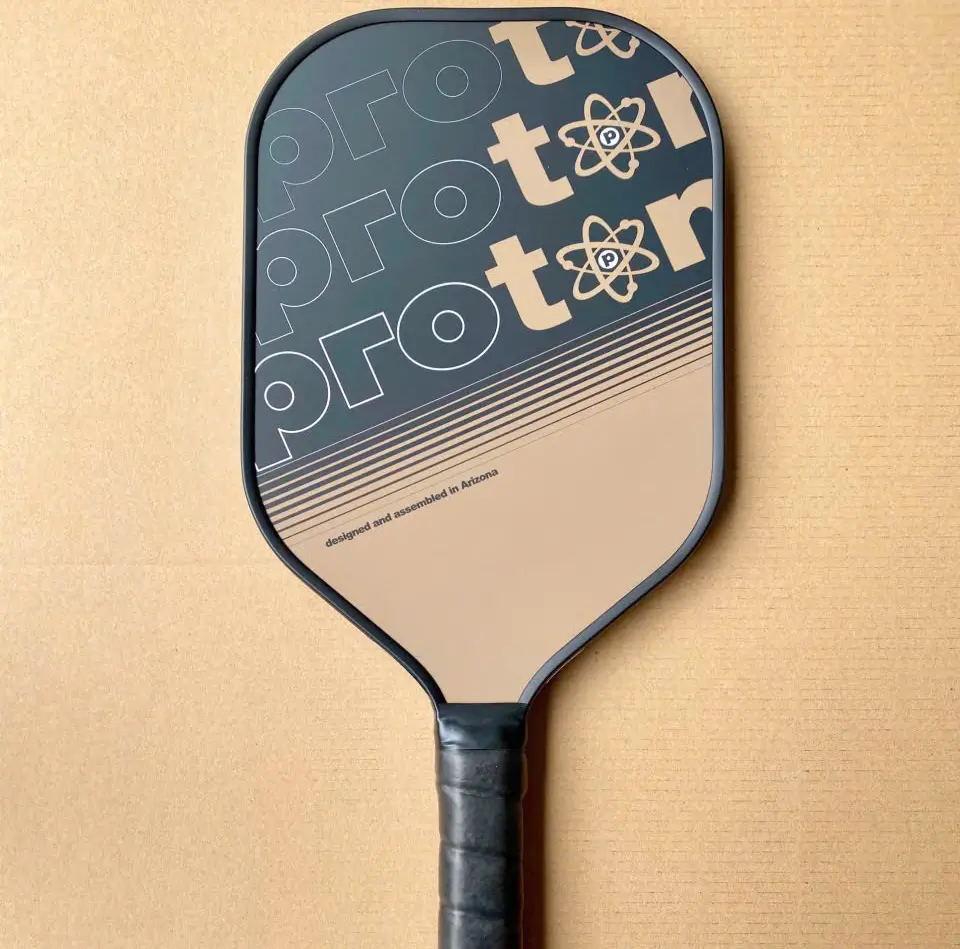 Vợt Pickleball Proton Series One Type A 15mm ‘Black Gold’ - Ảnh 3