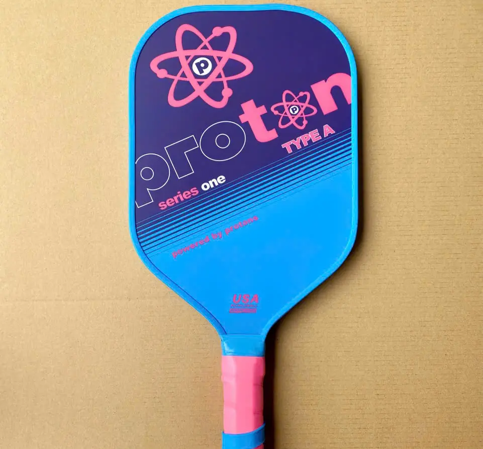 Alternative view of Vợt Pickleball Proton Series One Type A 15mm ‘Purple Blue Pink’